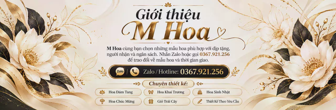 Ảnh bìa Shop hoa tươi Xã Vinh Kim Vĩnh Long - Hoa tươi cho từng lời chúc